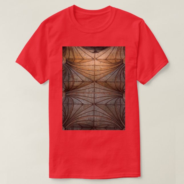 Rib Vault Church T-Shirt (Design Front)