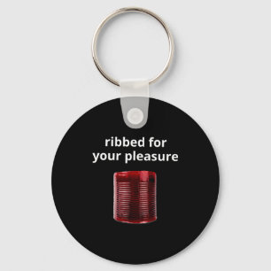 Ribbed For Your Pleasure, Ribbed Cranberry Sauce Key Ring