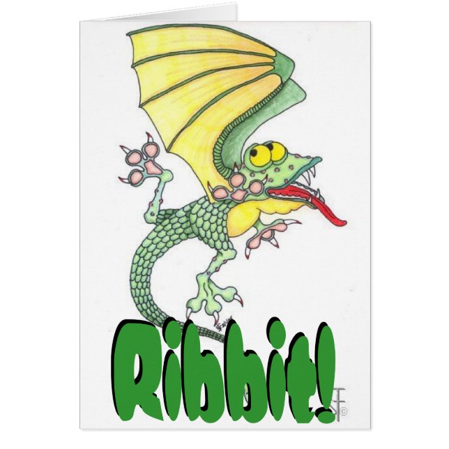 Ribbit! All-Occasion Card (Front)