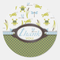 Ribbit Birthday TY Sticker B