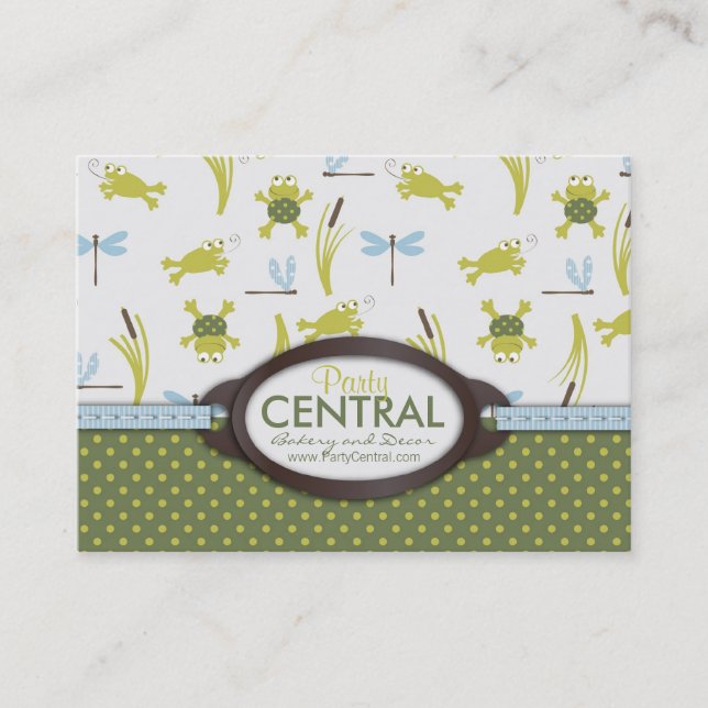 Ribbit Business Card (Front)