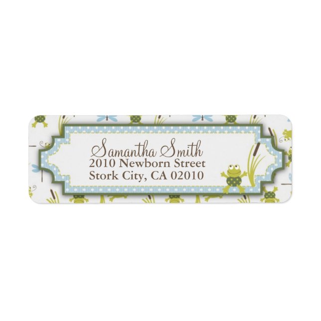 Ribbit Frog and Dragonfly (Front)