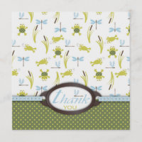 Ribbit Frog and Dragonfly Thank You