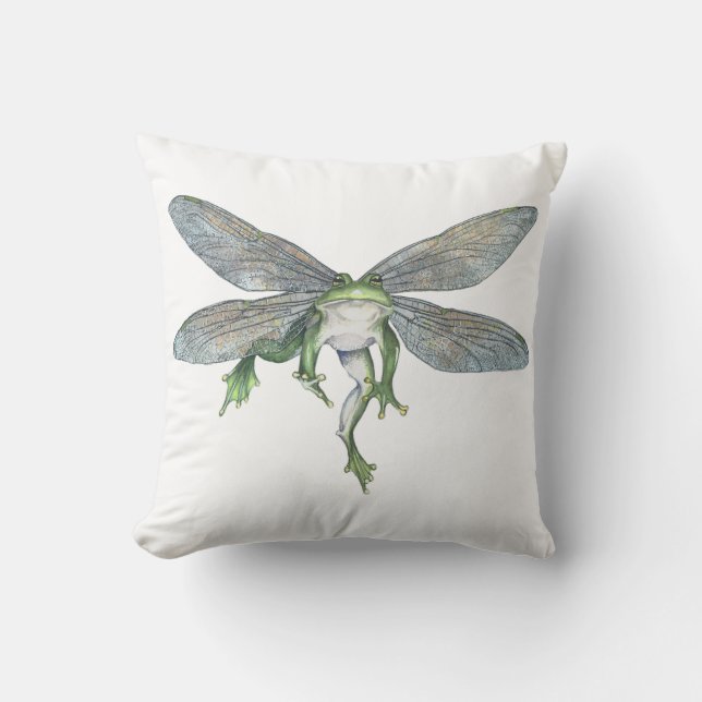 Ribbit Pillow (Front)