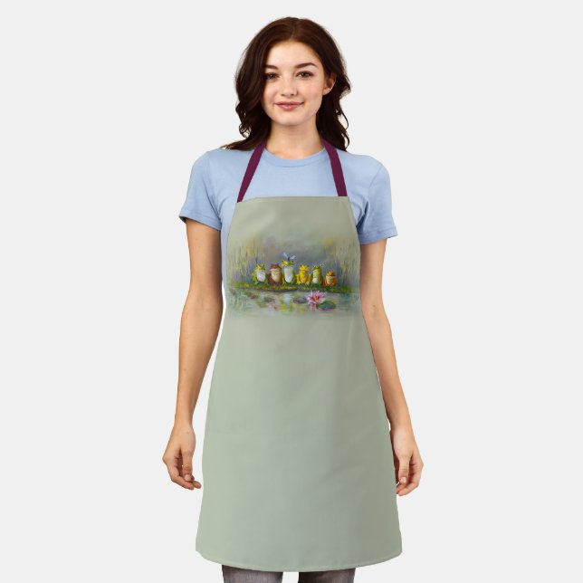 Ribbit River Kids & Adults Apron (Worn)