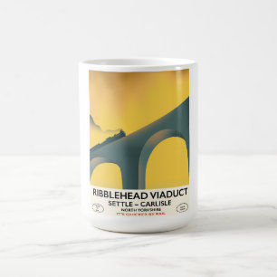 Ribblehead Viaduct Yorkshire locomotive Coffee Mug