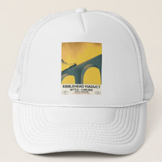 Ribblehead Viaduct Yorkshire locomotive Trucker Hat