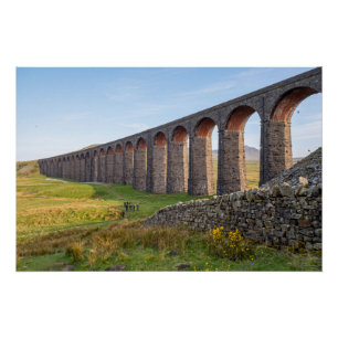 Ribblehead Viaduct, Yorkshire Poster