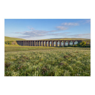 Ribblehead Viaduct, Yorkshire Poster