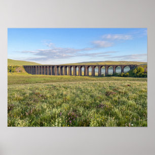 Ribblehead Viaduct, Yorkshire Poster