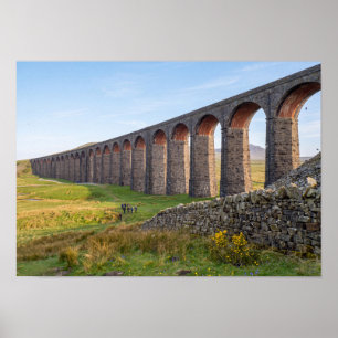 Ribblehead Viaduct, Yorkshire Poster