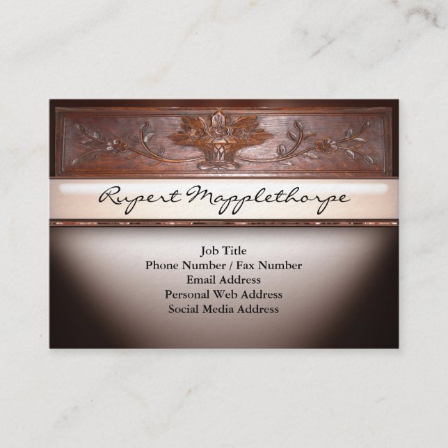 Ribblesdale III Professional Business Card (Front)