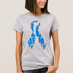 Ribbon Autism I Wear Blue For My Grandson Autism A T-Shirt