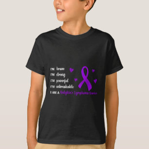 Ribbon Blue Hydrocephalus Warrior Cancer Awareness T-Shirt