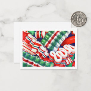 RIBBON CANDY 3.5x2.5 Flat Card