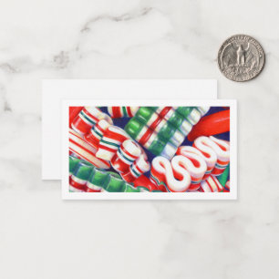 RIBBON CANDY 3.5x2 Flat Card