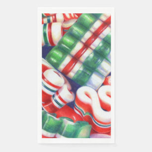 RIBBON CANDY Guest Towel Paper Napkins