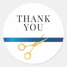 Ribbon Cutting Grand Opening Thank You Sticker