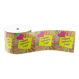 Ribbon Father's Day Grosgrain Ribbon