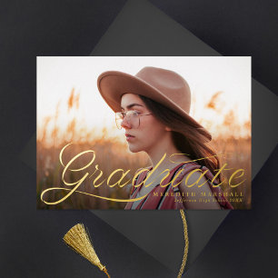 Ribbon Graduate Classic Photo Graduation