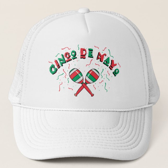 Ribbon & Maracas - Trucker Hat (Front)
