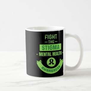 Ribbon Mental Health Awareness Mental Health Aware Coffee Mug