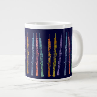 Ribbon of Oboes Large Coffee Mug