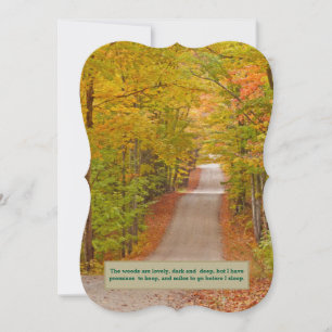 RIBBON OF ROAD THROUGH FALL COLORS humour