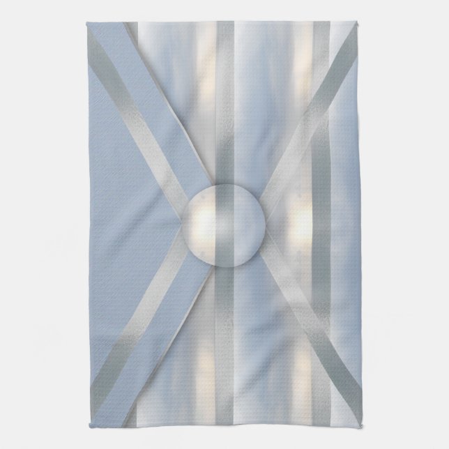 Ribbon Pillow Envelope Tea Towel (Vertical)