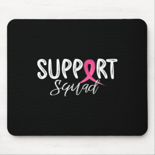 Ribbon Pink Warrior Breast Cancer Awareness Suppor Mouse Mat