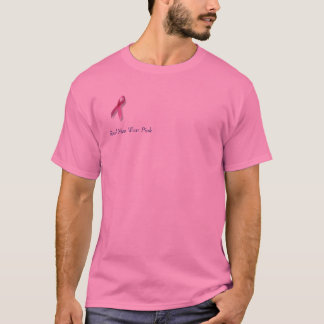 ribbon, Real Men Wear Pink T-Shirt
