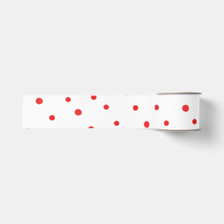 Ribbon Red polka dots Grosgrain Ribbon