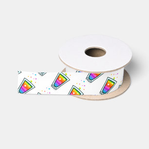 RIBBON - SHOTZ! SHOT GLASS SATIN RIBBON