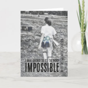 RIBBON SUCCESS Greeting Card