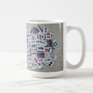 ribbon tile mug-plain coffee mug