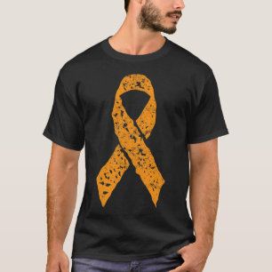 Ribbon Vintage Leukaemia Awareness Cancer Patient T-Shirt