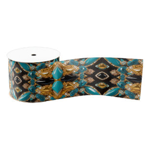 Ribbon with Bahamas Colours Grosgrain Ribbon