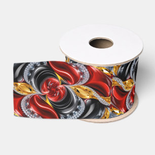 Ribbon with German Colours Grosgrain Ribbon