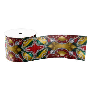 Ribbon with Los Angeles Colours Grosgrain Ribbon