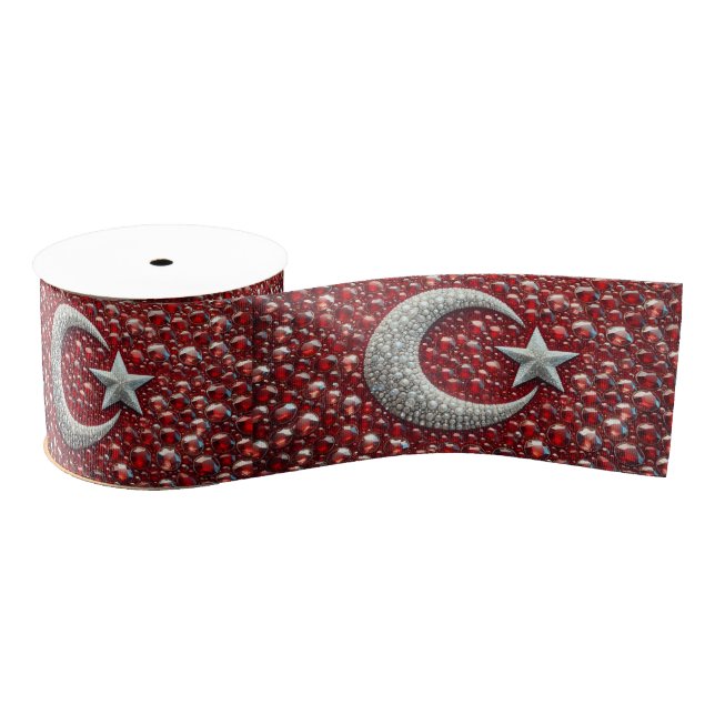 Ribbon with Turkish Colours Grosgrain Ribbon (Spool)