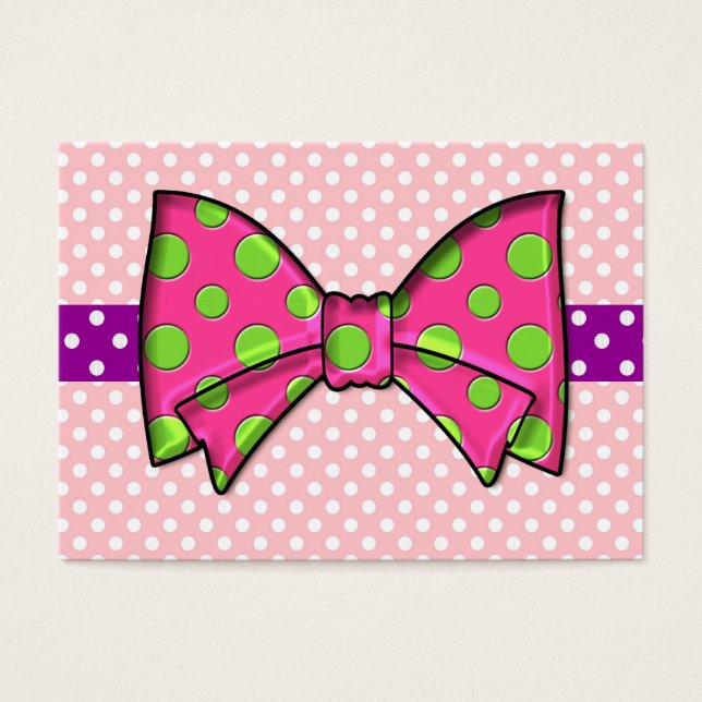Ribbons and Bows Gift Enclosure Card - SRF (Front)