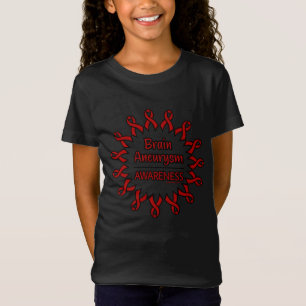 Ribbons/Circle...Brain Aneurysm T-Shirt