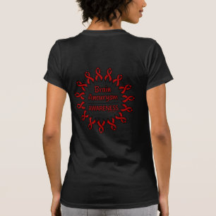 Ribbons/Circle...Brain Aneurysm T-Shirt