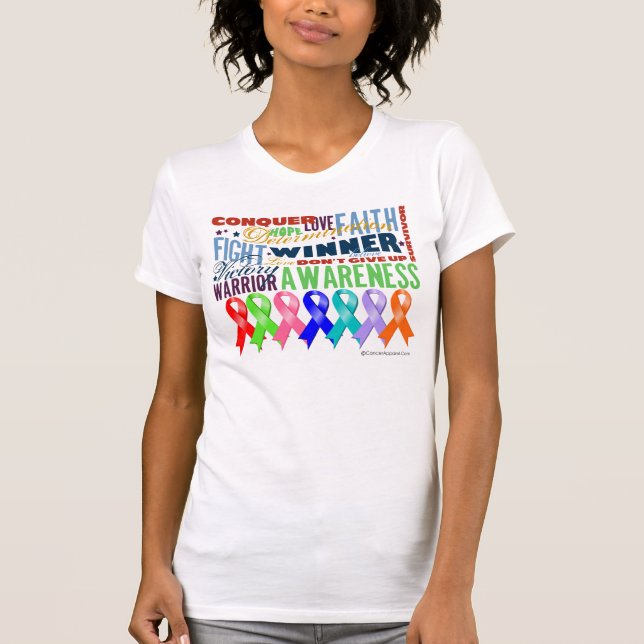 Ribbons For a Cause T-Shirt (Front)