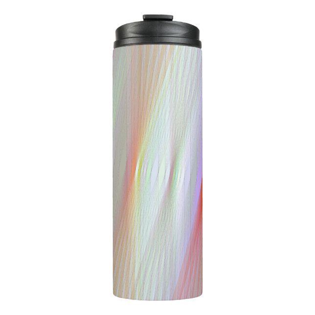 Ribbons of Colour Thermal Tumbler (Front)