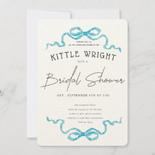 Ribbons & Romance Bridal Shower Invitation