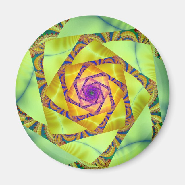 'Ribbonspiral' Magnet (Front)