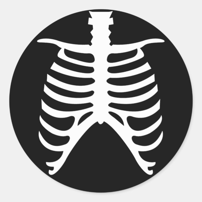 Ribcage stickers (Front)