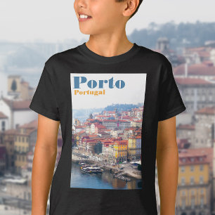 Ribeira and Douro River. Porto, Portugal. T-Shirt