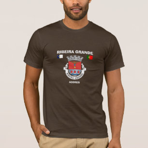 Ribeira Grande Azores Custom T-Shirt